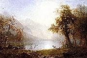 Albert Bierstadt Valley_in_Kings_Canyon, in the Sierra Nevada, California Germany oil painting artist